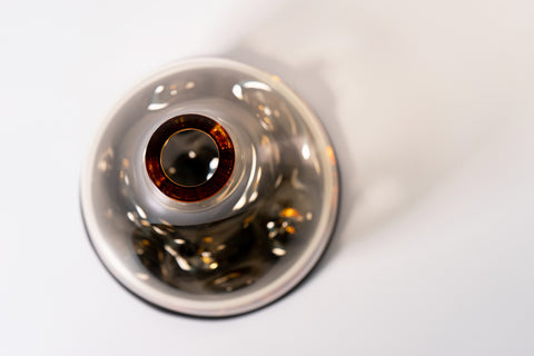 Flora Decanter • Lake Edition • Amber • Ash