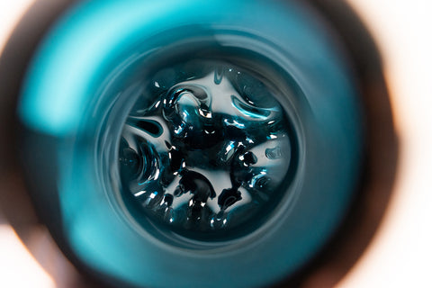 Flora Decanter • Lake Edition • Deep Blue • Ash