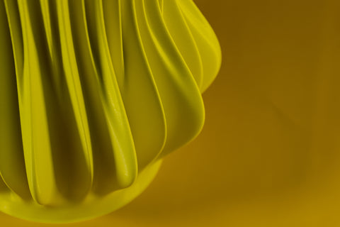 LAMELLA VASE • LEMON