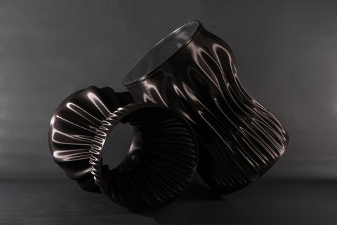 LAMELLA SIDE TABLES • SLATE