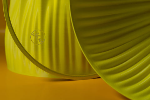 LAMELLA SIDE TABLES • LEMON