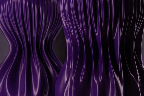 LAMELLA SIDE TABLES • PLUM