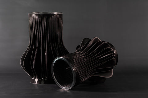 LAMELLA VASE • SLATE