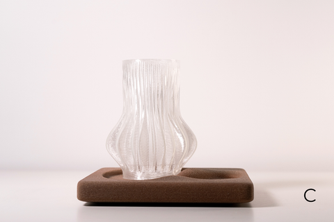 Crystal Lamella • Clear • Sand