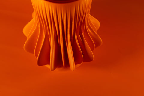 LAMELLA VASE • ORANGE