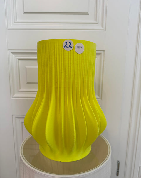 HOME DECOR SUMMER  SALE  • LAMELLA VASE LARGE NO GLASS 22