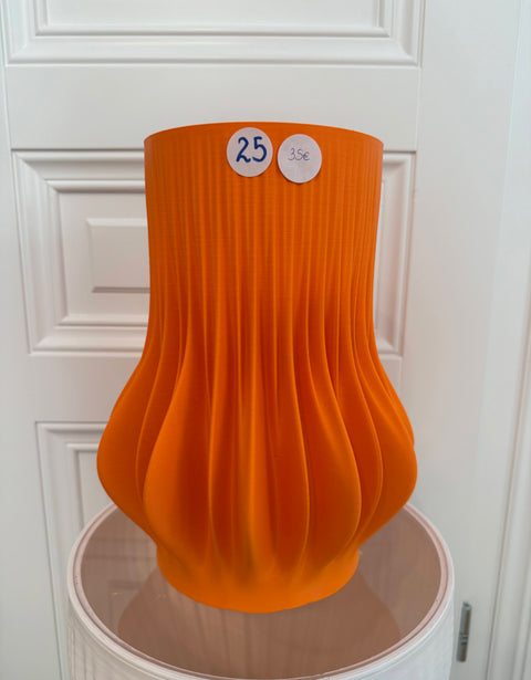 HOME DECOR SUMMER  SALE  • LAMELLA VASE LARGE NO GLASS 25