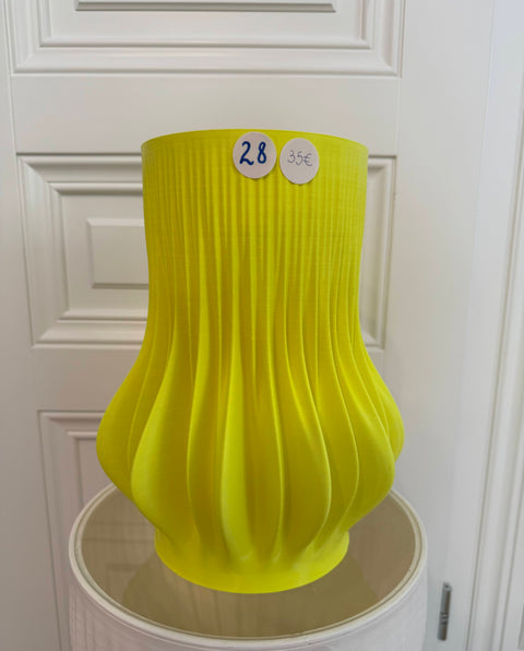HOME DECOR SUMMER  SALE  • LAMELLA VASE LARGE NO GLASS 28