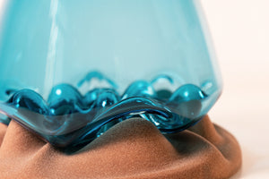 Flora Decanter • Lake Edition • Turquoise • Sand
